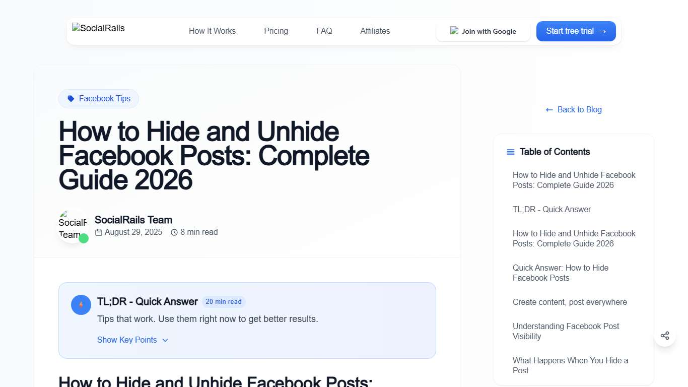 How to Hide and Unhide Facebook Posts: Complete Guide 2026