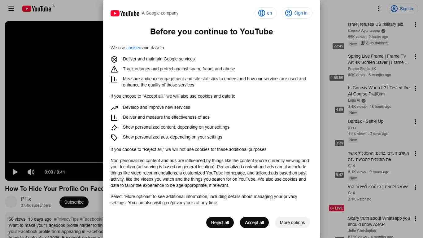 How To Hide Your Profile On Facebook Search in 2026 - YouTube